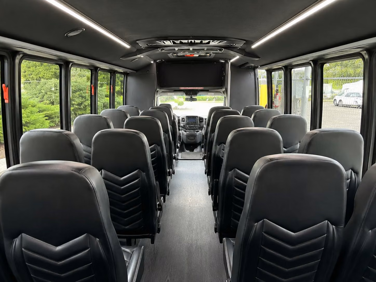 20 passenger minibus interior