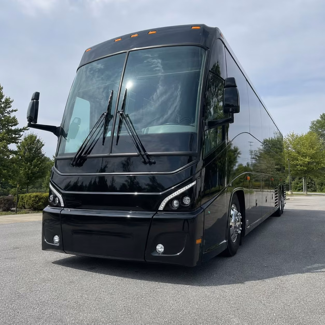 56 passenger charter bus